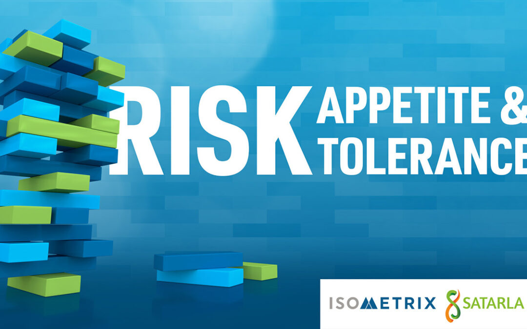 Webinar: Risk appetite and tolerance