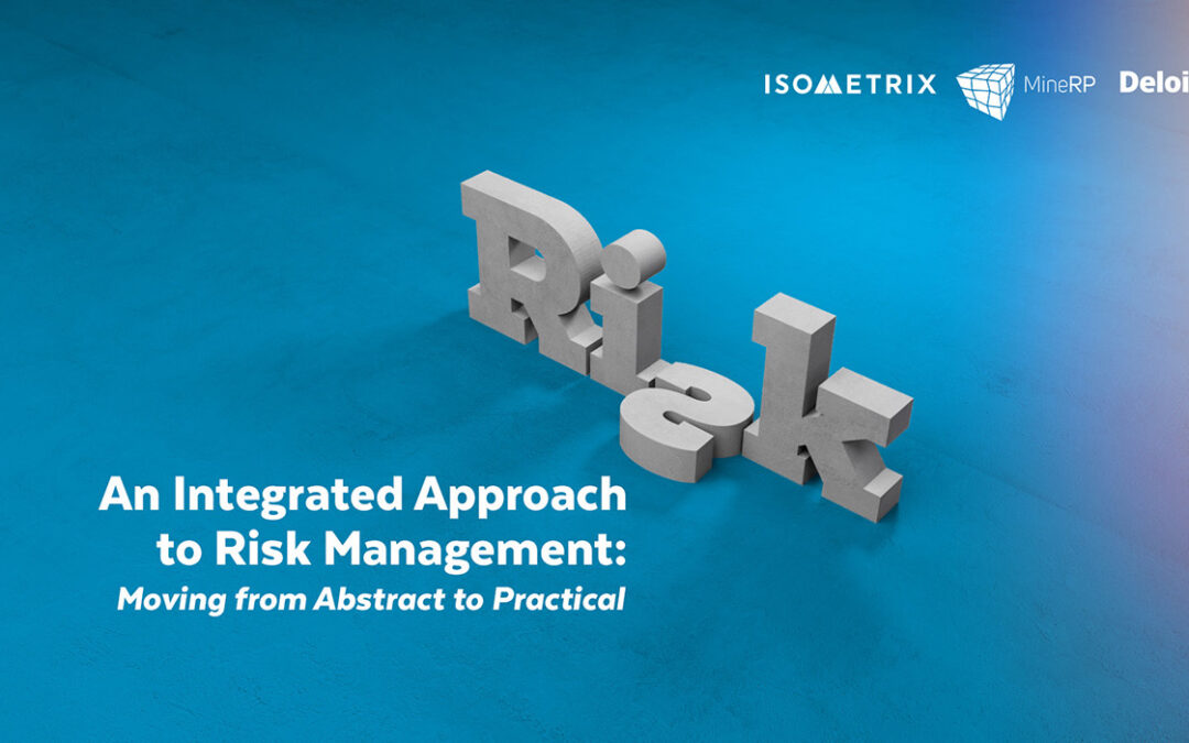 Webinar: An integrated approach to risk management: moving from abstract to practical